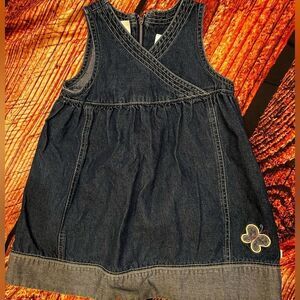 Liz Claiborne girls size 3T blue jean dress!
